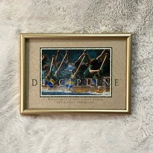 ✨🆕💦🛶VINTAGE SUCCESSORIES DISCIPLINE PLAQUE🛶💦